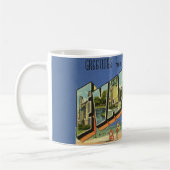 Grüße aus Evanston ILL.  Kaffeetasse (Links)