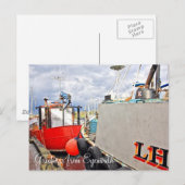 Grüße aus Eyemouth Postkarte (Vorne/Hinten)