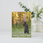 Grüße aus Finnland Postkarte (Stehend Vorderseite)