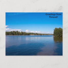 Grüße aus Finnland Postkarte