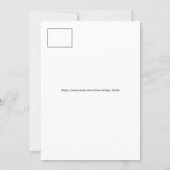 Grüße aus Florida 5x7 große Postkarte (Rückseite)