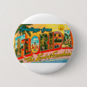 Grüße aus Florida Button (Vorderseite)