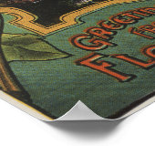 Grüße aus Florida, dem Sonnenschein-Staat Poster (Ecke)