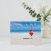 Grüße aus Florida Feiertagspostkarte (Stehend Vorderseite)