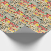 Grüße aus Florida Geschenkpapier (Ecke)
