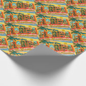 Grüße aus Florida Geschenkpapier (Ecke)
