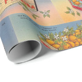 Grüße aus Florida Geschenkpapier (Rolleneckpunkt)