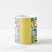 Grüße aus Florida Illustrierte Tasse (Mittel)