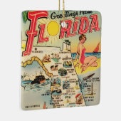 Grüße aus Florida Keramikornament (Rechts)