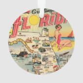 Grüße aus Florida Ornament (Rückseite)
