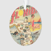 Grüße aus Florida Ornament (Vorderseite)