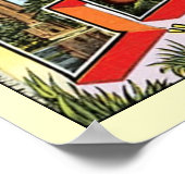 Grüße aus Florida Poster (Ecke)