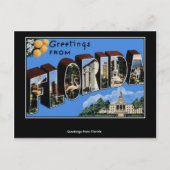 Grüße aus Florida Postkarte (Vorderseite)