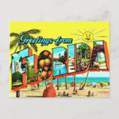 Grüße aus Florida Postkarte (Vorderseite)