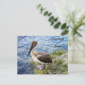 Grüße aus Florida Postkarte (Stehend Vorderseite)