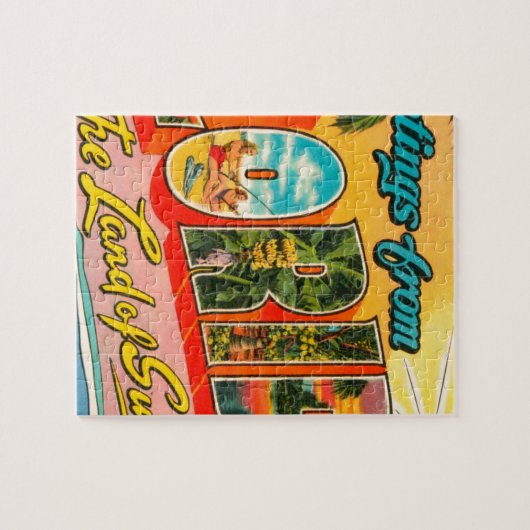 Grüße aus Florida Puzzle (Horizontal)