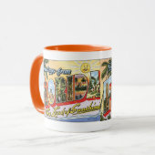 Grüße aus Florida - Tasse (Vorderseite Links)