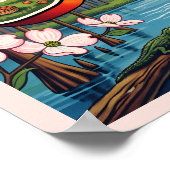 Grüße aus Georgia Poster (Ecke)