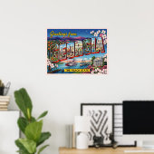 Grüße aus Georgia Poster (Heimbüro)
