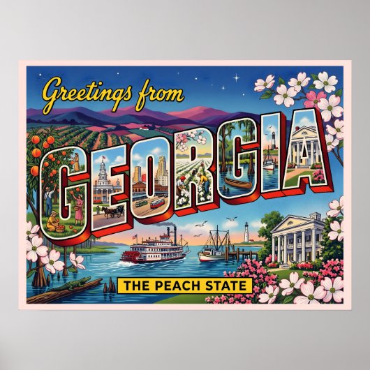 Grüße aus Georgia Poster (Vorne)