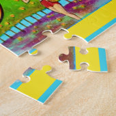 Grüße aus Georgien 11x14 Puzzle (Seite)