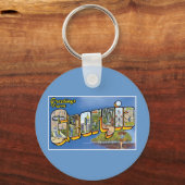 Grüße aus Georgien! Schlüsselanhänger (Vorderseite)