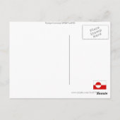 Grüße aus Grönland 10 Postkarte (Rückseite)