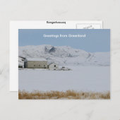 Grüße aus Grönland 14 Postkarte (Vorne/Hinten)