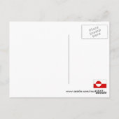 Grüße aus Grönland 18 Postkarte (Rückseite)