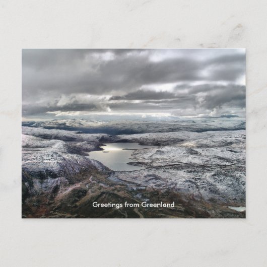 Grüße aus Grönland 6 Postkarte (Vorderseite)