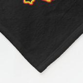 Grüße aus Gruss Vom Krampus Weihnachtsfest Fleecedecke (Ecke)