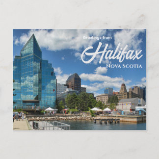 Grüße aus Halifax Nova Scotia Kanada Reise Postkarte