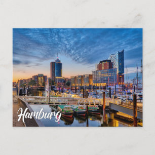Grüße aus Hamburg, Deutschland Postkarte