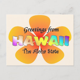 Grüße aus Hawaii Postkarte