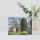 Grüße aus Hayesville, North Carolina Postkarte (Stehend Vorderseite)