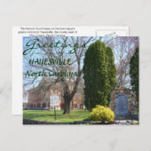 Grüße aus Hayesville, North Carolina Postkarte (Vorne/Hinten)