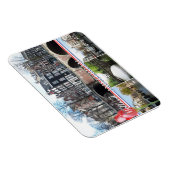 Grüße aus Holland - Amsterdam Flexible Magnet (Rechte Seite)