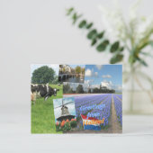 Grüße aus Holland Postkarte (Stehend Vorderseite)