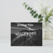 Grüße aus Hollywood Postcard Postkarte (Stehend Vorderseite)