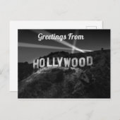 Grüße aus Hollywood Postcard Postkarte (Vorne/Hinten)