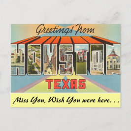 Grüße aus Houston Postkarte