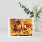 Grüße aus Houston, Texas! Postkarte (Stehend Vorderseite)