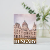 Grüße aus hungrig postkarte (Stehend Vorderseite)