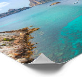 Grüße aus Ibiza Poster (Ecke)