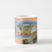 Grüße aus Idaho Kaffeetasse (Mittel)