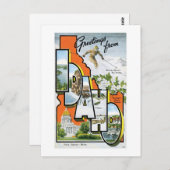 Grüße aus Idaho! Postkarte (Vorne/Hinten)