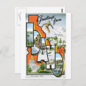 Grüße aus Idaho Postkarte (Vorne/Hinten)