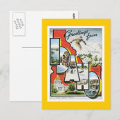 Grüße aus Idaho Postkarte (Vorne/Hinten)