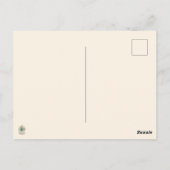 Grüße aus Illnois Postkarte (Rückseite)