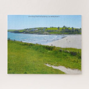 Grüße aus Inchydoney Clonakilty Irland Jigsa Puzzle